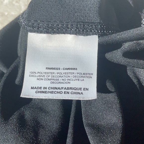 Nike Golf Shirt, Black w/White Detailing, Size XL, Worn Once, Like New - Picture 6 of 8